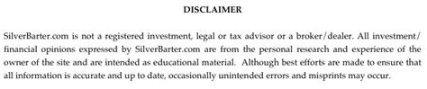 Crafting Effective Disclaimers for Investment Content: A .